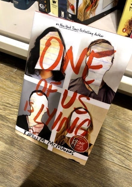 One of Us is Lying book cover-min