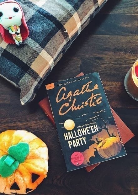 agatha christie halloween party cover