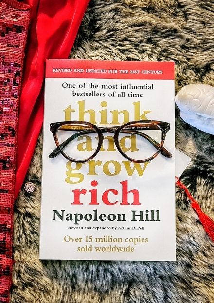 Book cover - Think and Grow Rich by Napoleon Hill