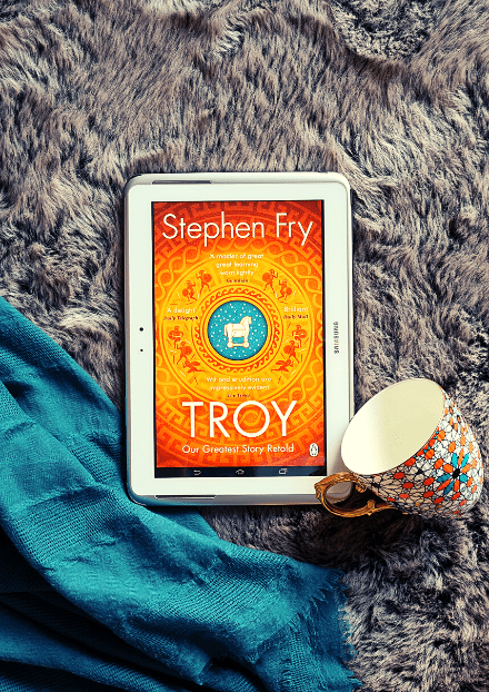 Book cover - Troy by Stephen Fry