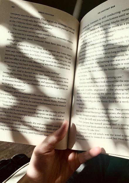 reading mystery novels