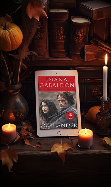 Outlander by Diana Gabaldon book cover