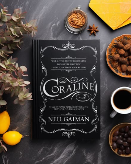 coraline book cover