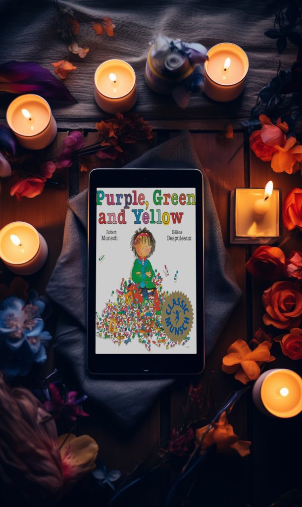 Purple Green and Yellow by robert munsch