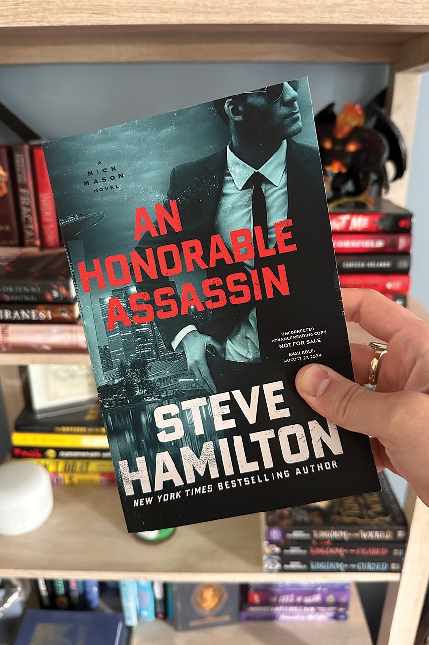 an honorable assassin by steve hamilton book
