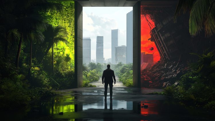 key elements of dystopian literature feature
