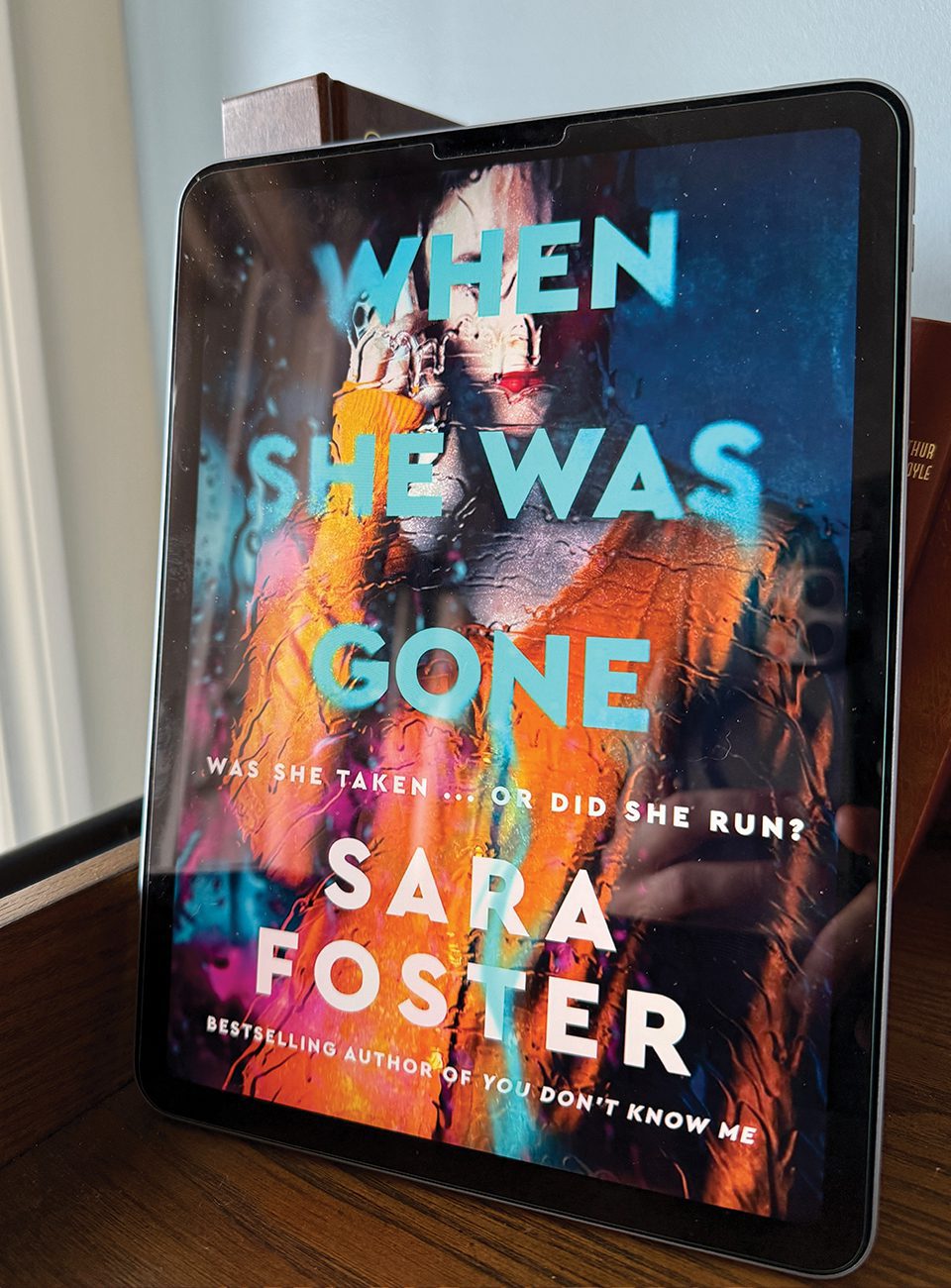 when she was gone by sara foster cover1