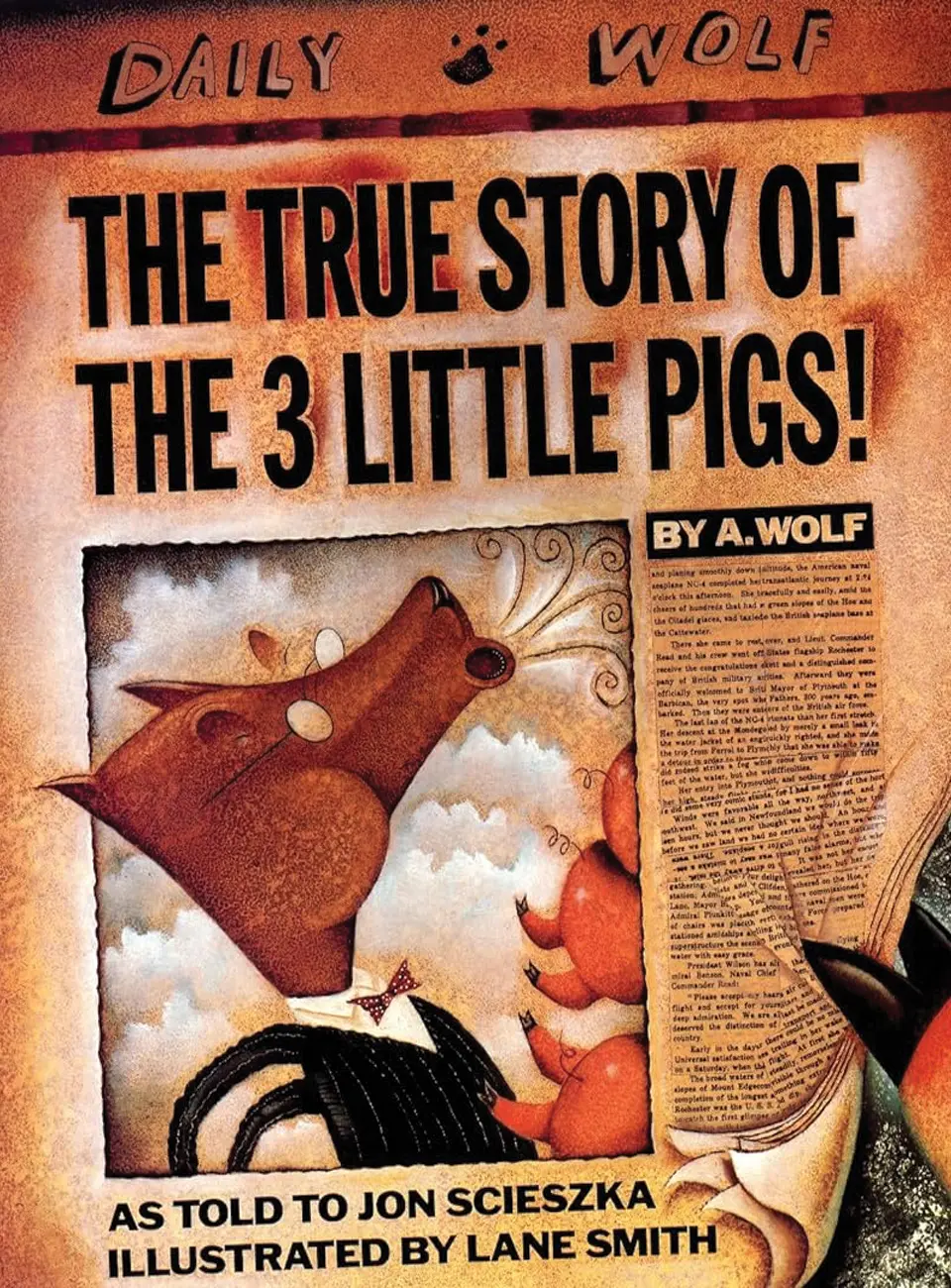 the true story of the 3 little pigs by jon scieszka