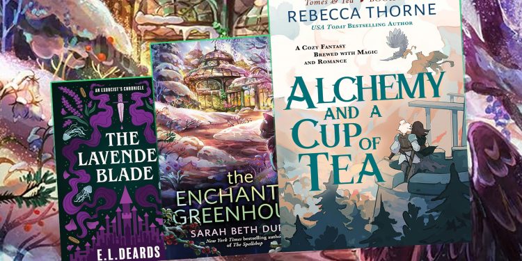 cozy fantasy books 2025 releases feature