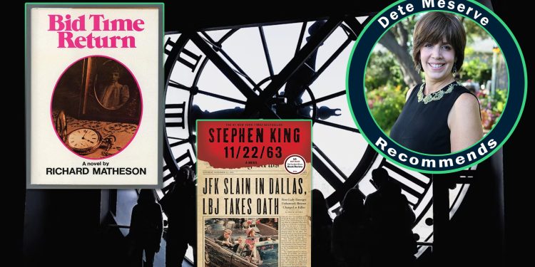 author dete meserve recommends time travel books feature