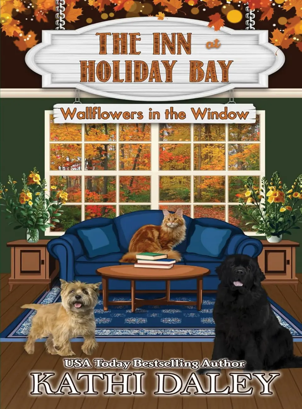 Wallflowers in the Window by Kathi Daley