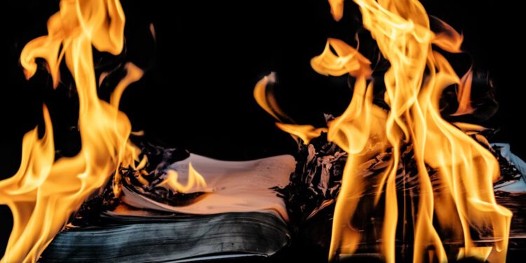 burning and banning books feature