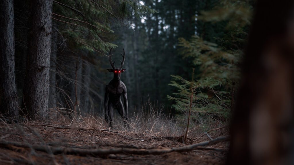 wendigo in the woods
