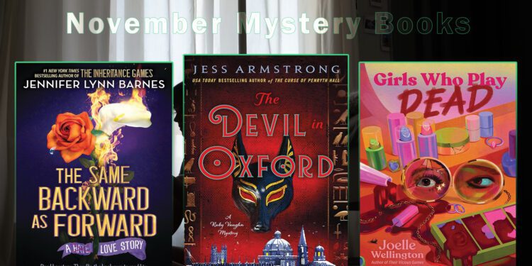 november mystery books feature
