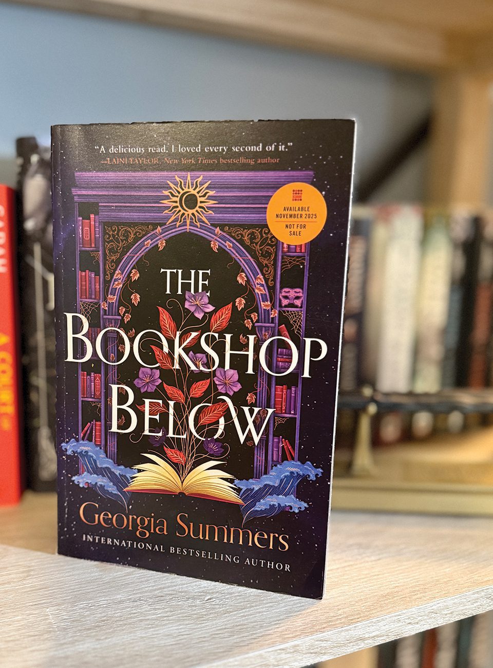 the bookshop below by georgia summers2