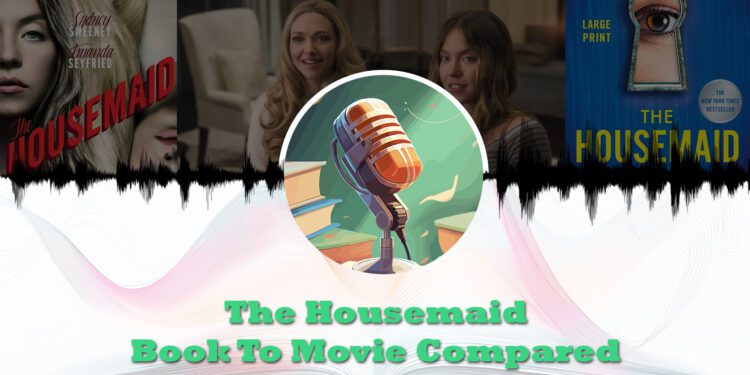 the housemaid movie to book compared