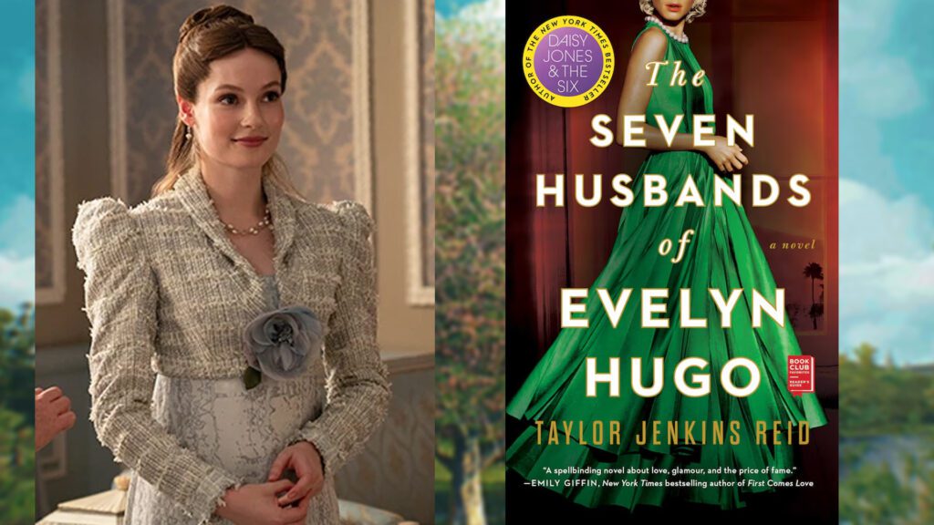 Francesca Bridgerton and The Seven Husbands of Evelyn Hugo by Taylor Jenkins Reid