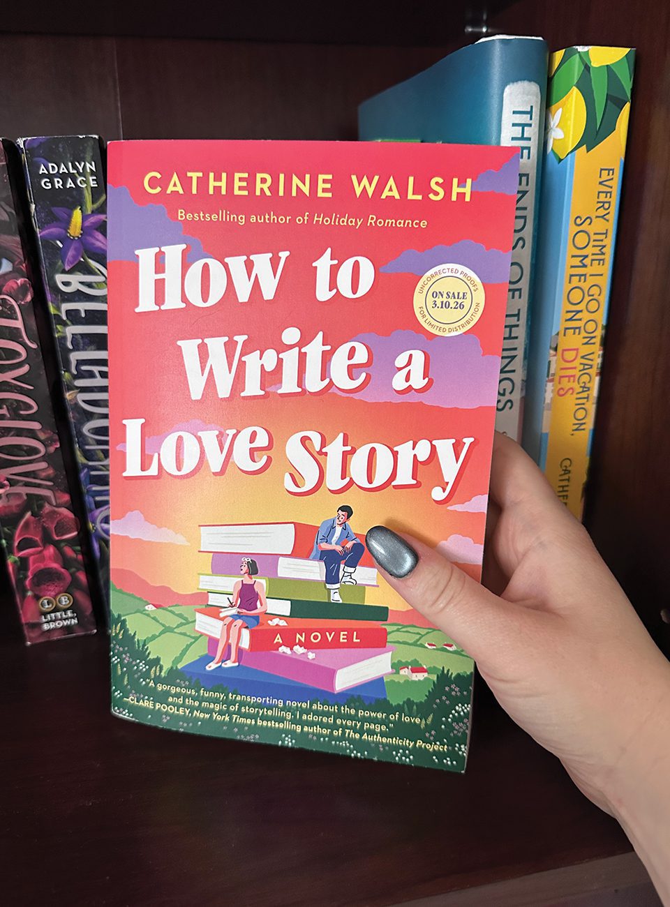 how to write a love story by catherine walsh cover